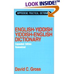 English-Yiddish Yiddish-English Dictionary: Romanized (Hippocrene Practical Dictionary)